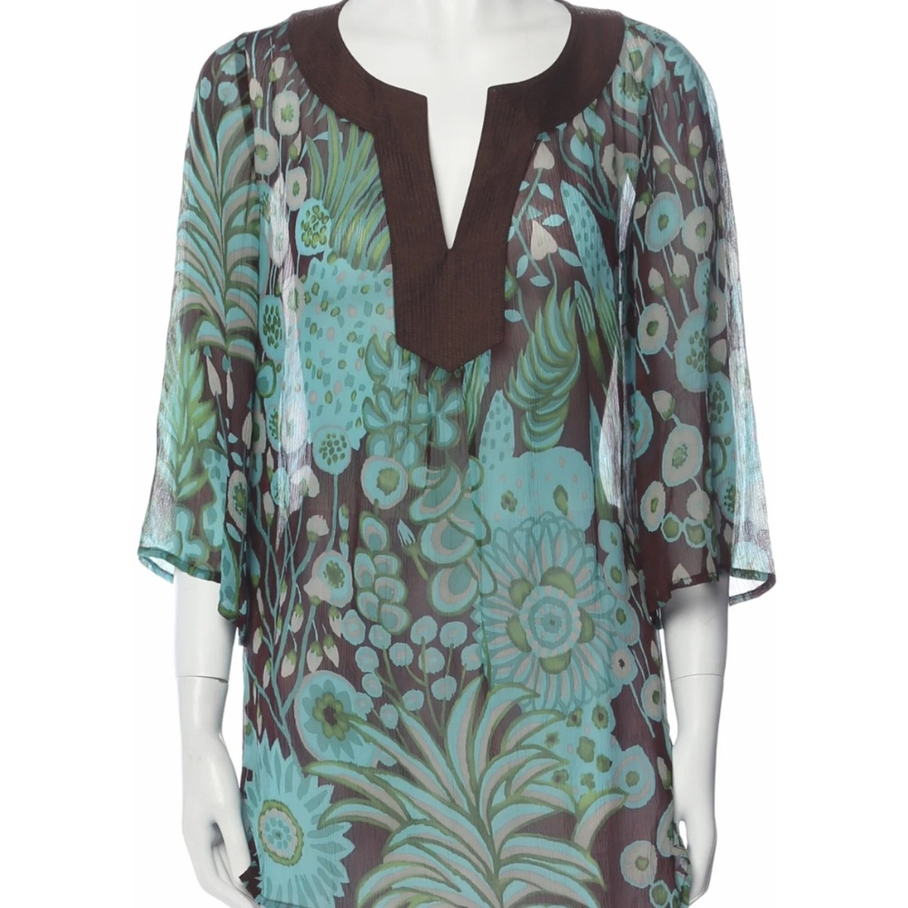 Etcetera by Edmond Chin Silk Printed Tunic